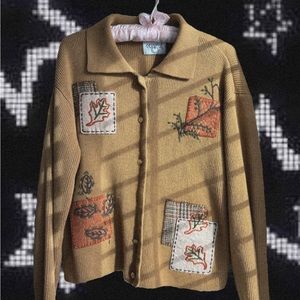 vintage cervelle knit sweater